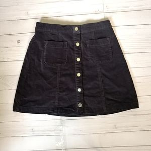 Urban Outfitters Navy skirt - S